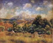 Paul Cezanne Mount Sainte-Victoire painting